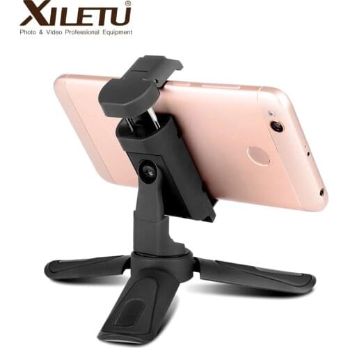 XILETU CD-1 2 in 1 360 Rotation Vertical Shooting Mini Tripod Phone Mount Holder for iPhone Max Xs Samsung S8 S9 Piexl 2 3