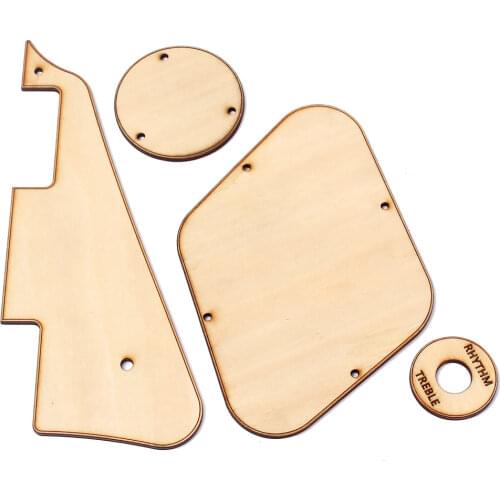 Maple Wood Les Paul USA Pickguard Truss Control Covers Gibsonlp
