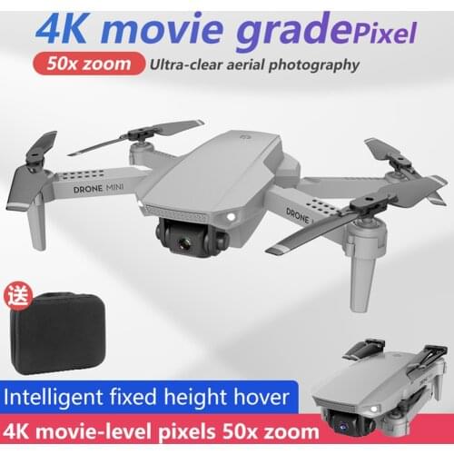E88 RC Mini Drone 4k HD Drone With Dual Camera Drone FPV WiFi Altitude Hold WIFI Image Transmission RC Quadcopter