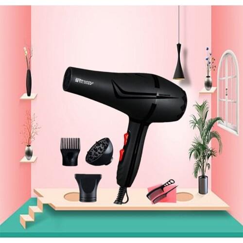 Strong Power Hair Dryer Negative Blow Dryer Barber Hairdryer and Household Use Professional Blue Light Anion Salons Machine F30