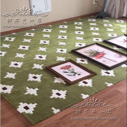 Customizable green Carpets For Living Room Computer Chair Area Rug Children Play Tent Floor Mat Cloakroom Rugs And Carpets
