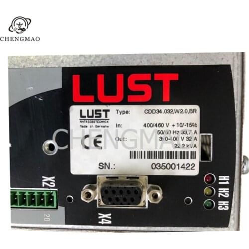 Original CDD34.032.W2.0.BR & CDD34.032,W2.0,BR LUST Rooster servo driver