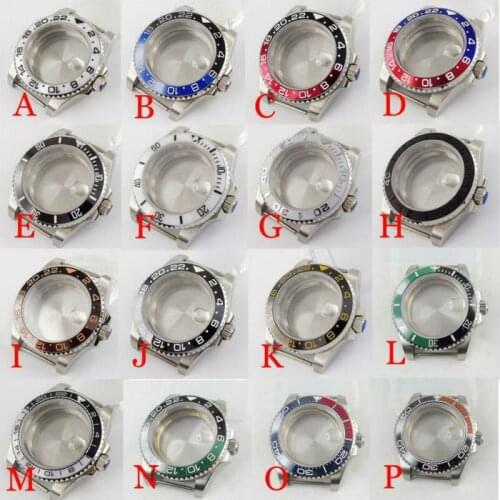 Fit NH35 NH35A Stainless Steel High Quality 40mm Watch Case Sapphire Crystal