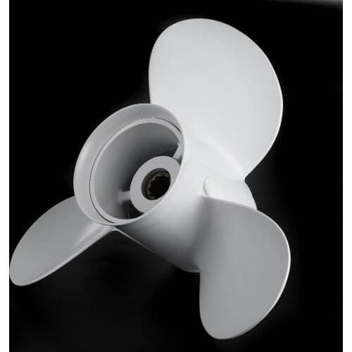 9 7/8 x 14 Marine Outboard Propeller For Yamaha 20-30HP 664-45952-00-EL Aluminum Alloy 3 Blade Outboards Accessory