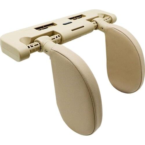 Adjustable Car Seat Headrest Neck Protection Pillow Head Side Support Cushion with Memory Cotton Soft On Sides for Kids