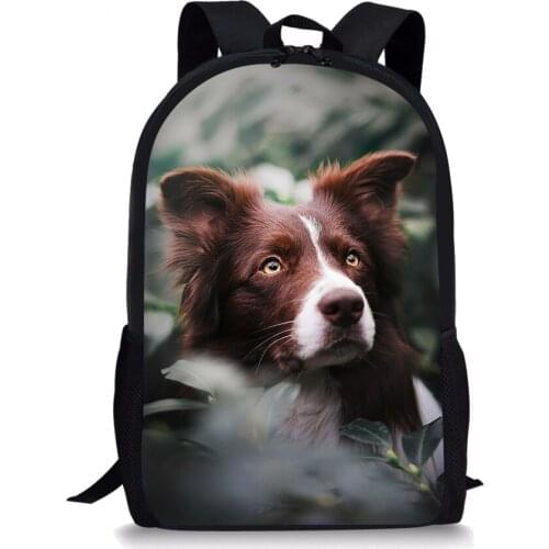 Cute Dog 3D Print Book Bag Boys Girls School Backpack Kids Puppy Mochilas Escolares Infantis Children School Bags Lovely Satchel