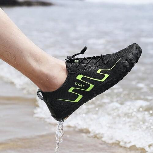Unisex Quick Dry Barefoot Beach Breathable Water Sports Shoes Men Women Nonslip Upstream Trekking Aqua Shoe Seaside Wading Shoes