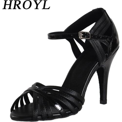Ballroom Dance Shoes For Women Girls Ladies Tango/Ballroom/Latin Heeled 7.5/10cm Professional Indoor Dancing Shoes Dropshipping