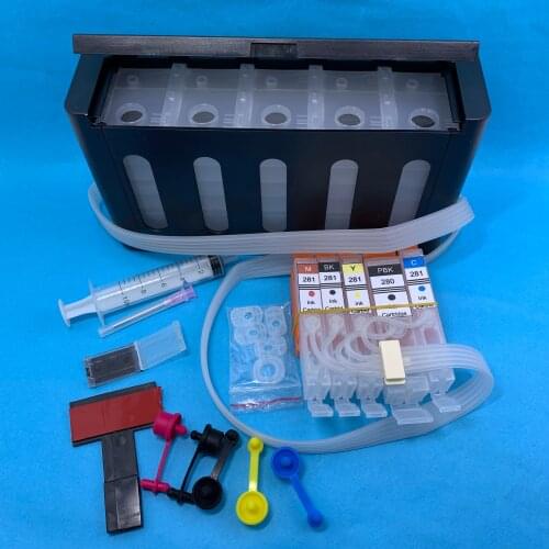 YOTAT CISS PGI280 PGI-280XXL Ink Cartridge PGI-280 CLI-281 for Canon PIXMA TR7520 TR8520 TS6120 TS6220 TS9521C TS9520