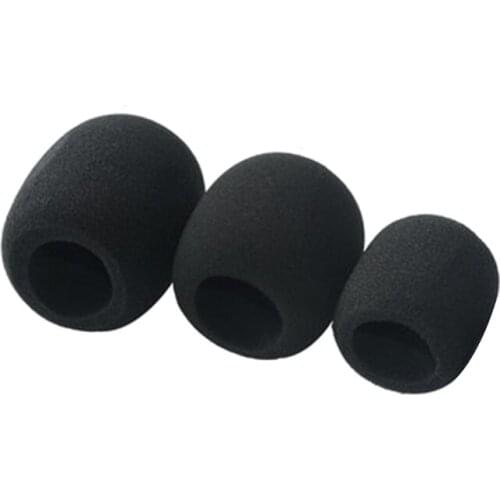 2Pcs On Stage Foam Ball-Type Mic Anti Saliva Windscreen For Microphones 77HA