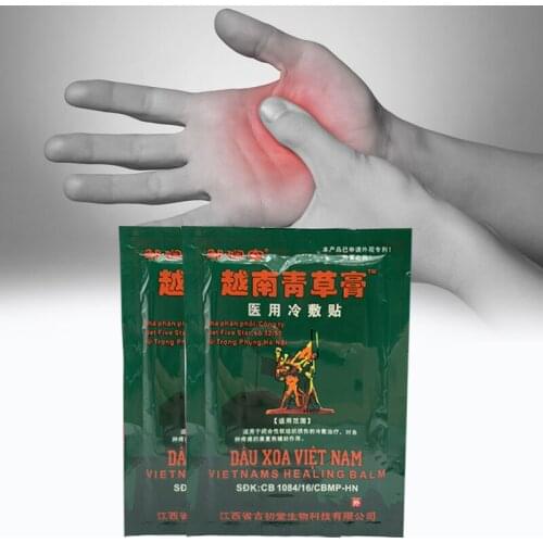 8/16/24/32Pcs Vietnamese Grass Plaster Knee Joint Rheumatoid Arthritis Knee Pain Relief Sticker Body Massage Heath Care