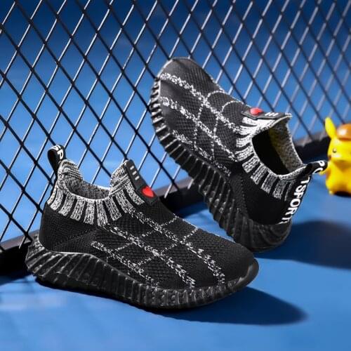 Kids Socks Shoes Sneakers Baby Boy Girl Casual Shoes Light Slip On Toddler Flat Walking Running Shoes Soft Sports Footwear 2021