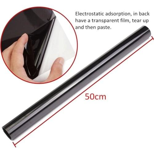 50cmX152cm 2 ply PET car accessories self-adhesive anti-UV car dyed window tint film
