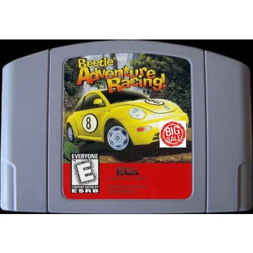 64bit game ** Beetle Adventure Racing ( USA NTSC Version!! )