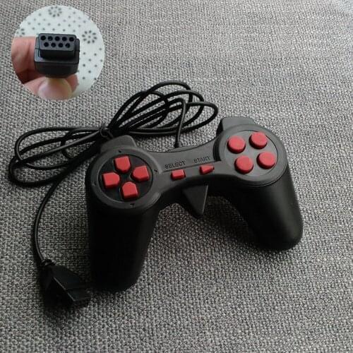 10pcs 9-hole plug 8-bit For FC game console Wired Multimedia Gamepad Gaming Joystick Joypad Wired Game Controller