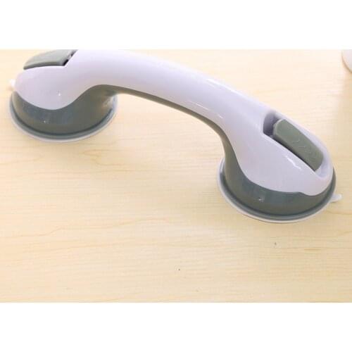 Anti Slip Bathroom Suction Cup Handle Grab Bar for Elderly Safety Bath Shower Tub Bathroom Grab Handle Rail Grip No Drilling