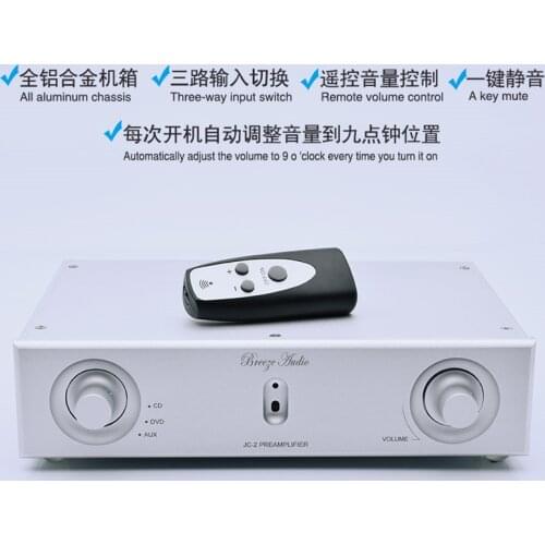 NEW Finished Hifi HW038B MBL6010D Preamplifier Base On MBL6010D Preamp with remote control