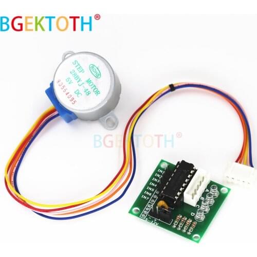 28BYJ-48 5V 4 Phase DC Gear Stepper Motor ULN2003 Driver Board for arduno DIY Kit