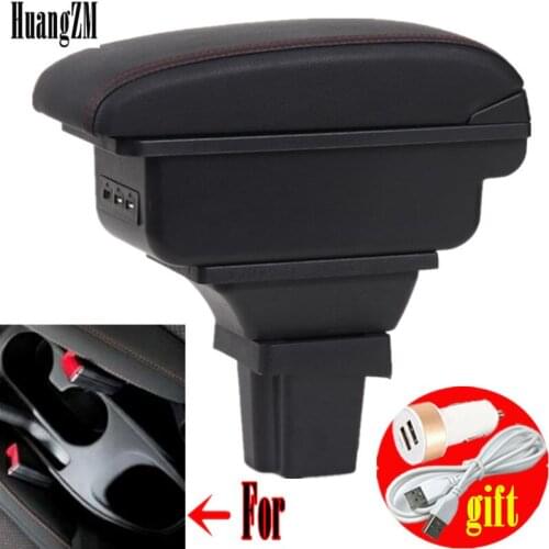 Centre Console Storage Prisma armrest Box For chevrolet onix Armrest Arm Rest Rotatable cobalt Car accessories