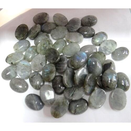 13*18mm Natural Stone Quartz Crystal Turquoises Lapis Cabochon pendant for diy jewelry making Necklaces Accessories20pcs A25