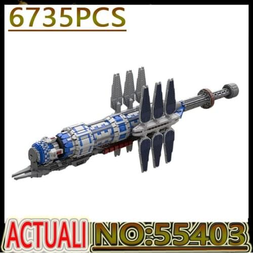 Hot Mocstyle High-Tech Building Block 55403 Star Serie Wars Babylon 5 - UCS Scale Model Creator Bricks Kids Toys Gifts