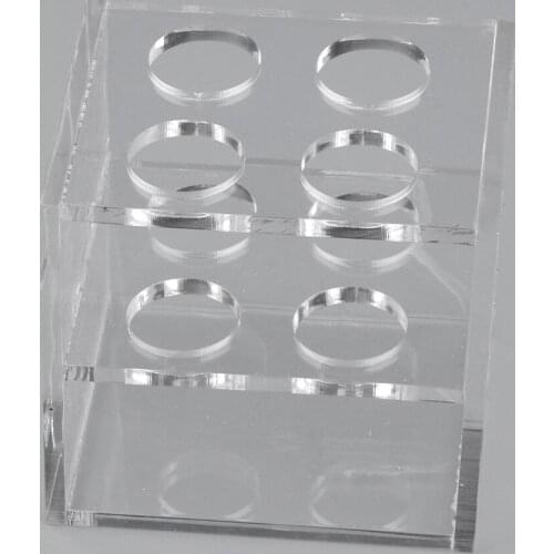 Clear Acrylic Display Stand Tattoo Machine Permanent Makeup Pen Holder Stand