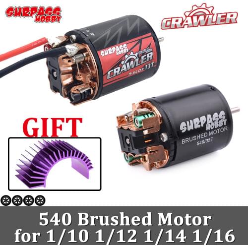 Surpass 540 Brushed Motor Brush 5 Slot for 1/10 1/12 1/14 1/16 RC Car Crawler Truck Traxxas Trx4 Scx10 Wltoys RGT Tamiya Kyosho