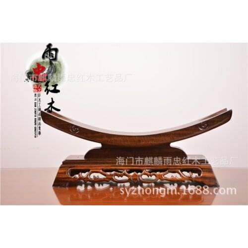 Redwood ivory horn rack shelf * * * ivory handicrafts decorative frame groove seat bracket * * Ebony