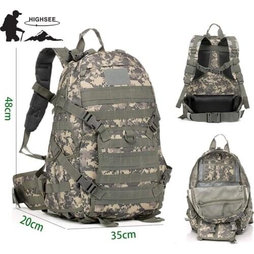 Tactical Backpack Molle Military Hunting Bag Outdoor Molle Army Hiking Trekking Backpack Sport Climbing Bag Camping Backpack