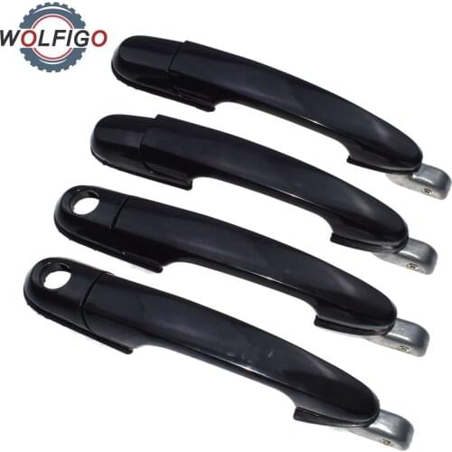 WOLFIGO Outside Exterior Door Handle 836502E000 836602E000 826502E020 82660-2E020 For 2005 2006 2007 2008 2009 Hyundai Tucson