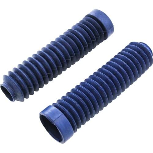 1 Pair/2 Pcs Universal Motorcycle Bike Front Fork Cover, Front Fork Dust Cover Boots Protector Shock Gaiters Pad Wrap Cover Set