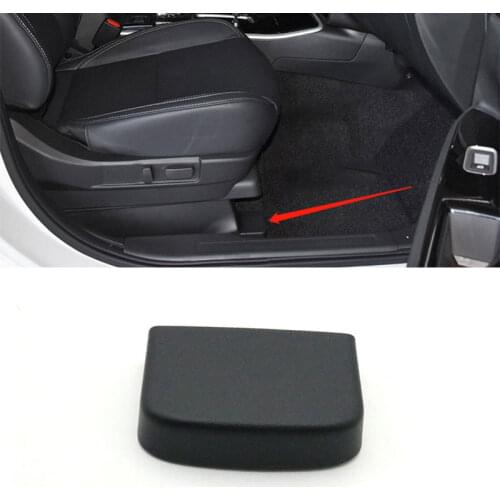 4Pcs/Set Car Front Seat Foot Cover Trim Cap Lid Shell For Mitsubishi Outlander 2007-2014 2015 2016 2017 2018 2019