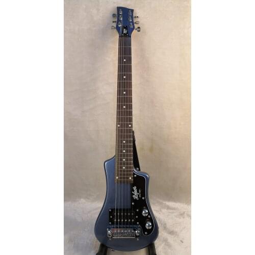 Free shipping multi color hofner Shorty mini Travel Guitar Protable beginner guitar kid Electric guitar