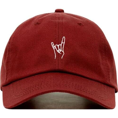 Hip hop ROCK ON gestrue baseball cap new men women fashion baseball cap 100% cotton adjustable sports snapback hats casual