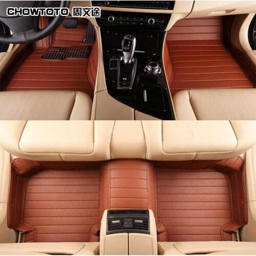 CHOWTOTO AA Custom Special Floor Mats For KIA VQ 7seats Non-slip Waterproof Durable Carpets for KIA VQ 2011-2013 a
