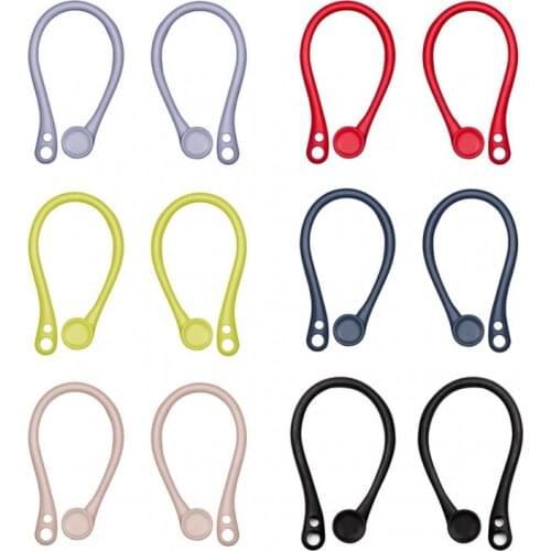 Anti-lost Holder Earphone Stand Strap For Apple Iphone XS Max X XR Airpods 2/3 Pro Wireless Headphone Mount Ear Hook Cap Earhook
