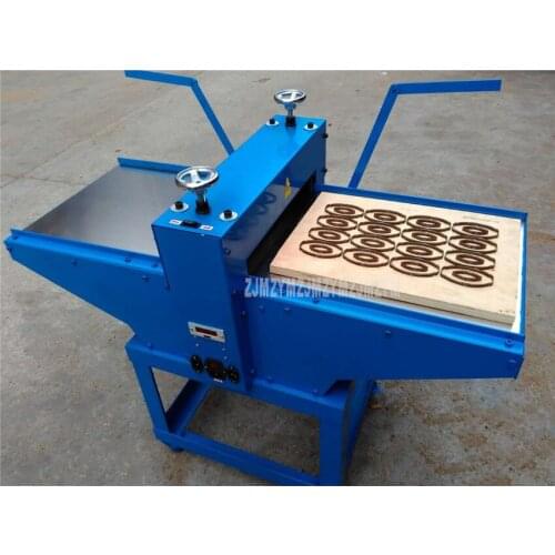 Electric Punch Die Cutting Machine Leather/PVC/Paper Carton Heteromorphic Cutting Indentation Punching Cutting Machine XY-370F