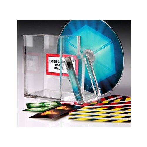 The Clarity Box (Gimmick And DVD) - Card Trick,Magic Magic Tricks,Close Up,Illusion,Mentalism,Magia Toys,Gadget,Joke,Classic