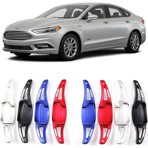 Alloy Steering Wheel DSG Paddle Extension Shifters Cover Fit For Ford Fusion 13-21
