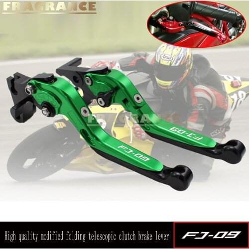 Motorcycle Folding Extendable CNC Moto Adjustable Clutch Brake Levers For YAMAHA FJ09 FJ-09 FJ 09 2015-2017 2016