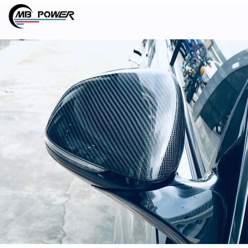 New!High quality S class w223 dry carbon fiber side mirror cover S500 S450 dry carbon rearview mirror cover