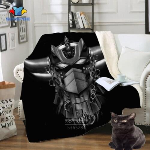 SONSPEE Custom Design Blanket Goldorak Blanket 2020 3D Printing Cartoon Robot Mecha Transformers Children Adult Sofa Warm Blanke