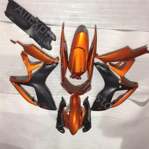 Orange Black Injection Fairing set for SUZUKI K6 GSXR 600 750 2006 2007 ABS motorcycle fairing GSXR750 GSXR600 06 07 Fairing