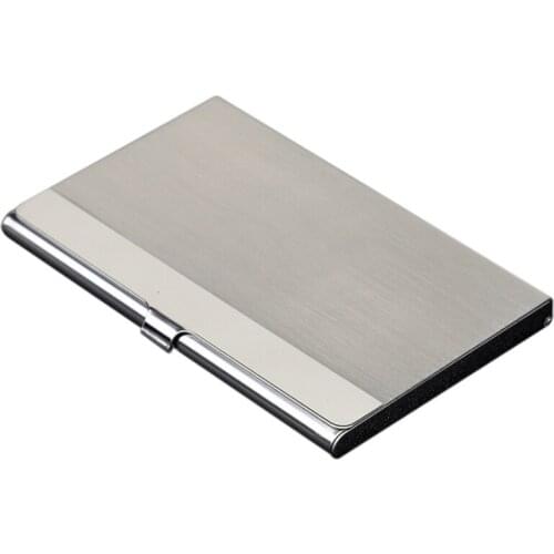 Stainless Steel Professional Metal Business Card Holder Pocket Business Card Case Slim Business Card Holders Wallet 2020