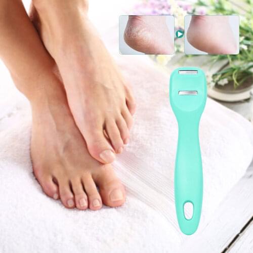 Professional Metal Handle Dead Skin Calluses Foot Scraping Skin Knife Peeling Tools Foot Care Knife