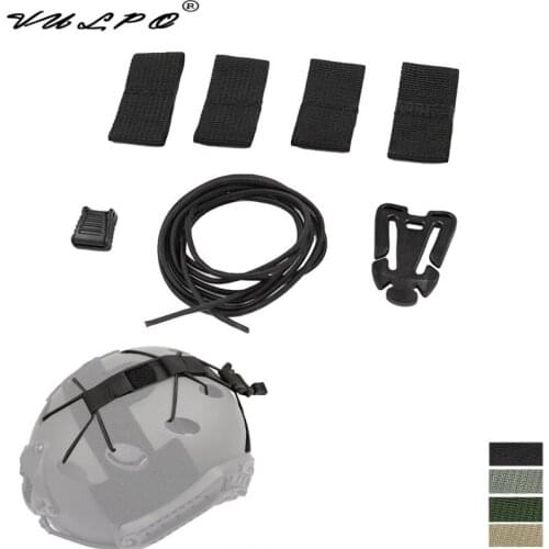 High Quality Fast Helmet DIY Deck Set Outdoor Sports Helmet Kits Hunting Airsoft Paintball Tactical Helmet Accessories