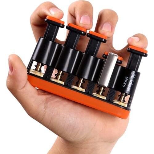 Hand Grip Finger Trainers Strengthener Adjustable Power Training Equipment Finger Piano Ukulele Guitar Piano Exerciser Trainers
