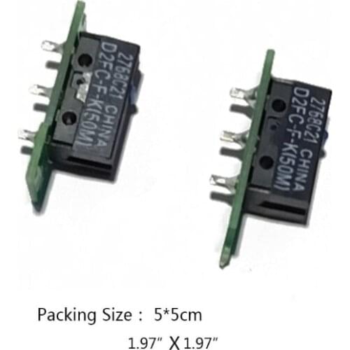 Mouse Repair Parts Mouse Micro Switch for logitech G703 G703 hero Mouse Button Board D2FC-F-K (50m) A10 21 Dropshipping