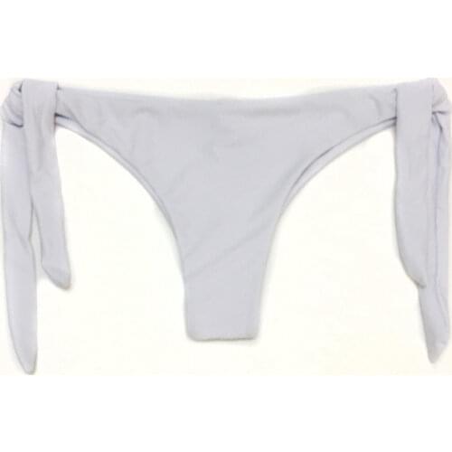 Swimwear Women 2020 Cheeky Bikini Bottom Adjustable Side Ties Brazilian Thong Swimsuit Classic Cut Bottoms Biquini Swim