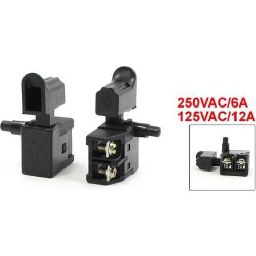 10 x NO SPST Pushbutton Trigger Switch AC250V/6A AC125V/12A for Power Tool